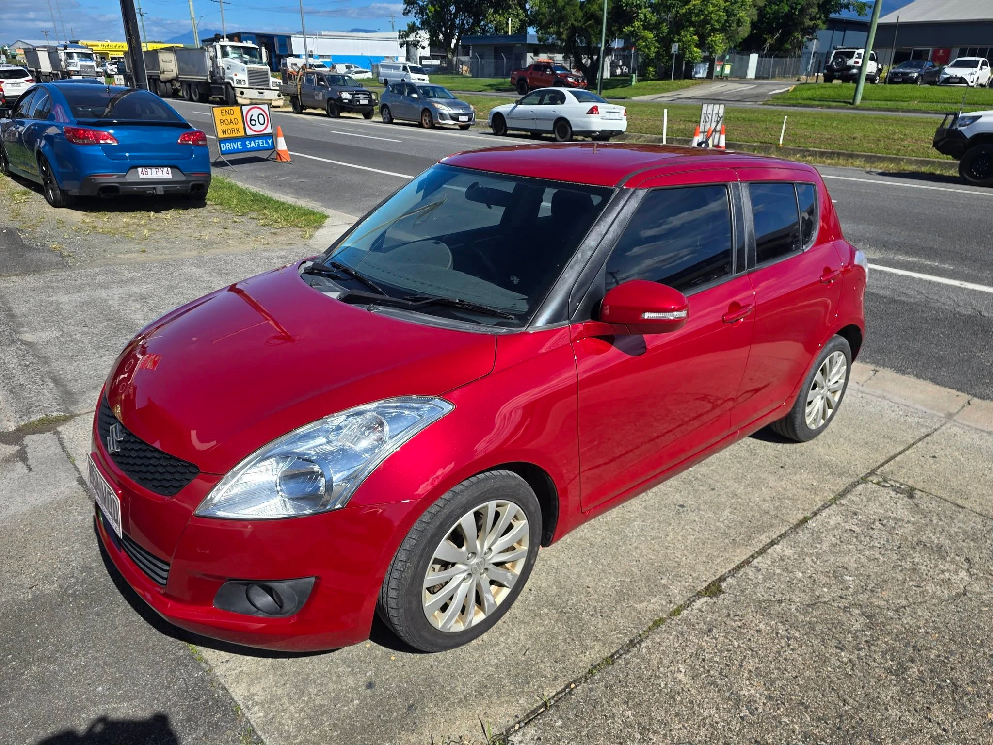 Repaired vehicle after insurance claim smash repair Cairns